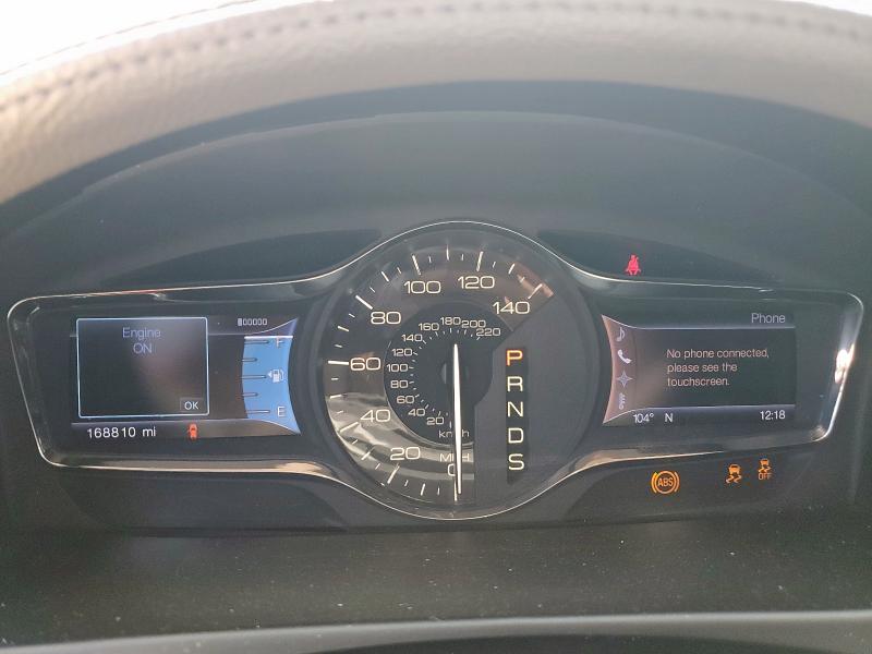 2LMDJ6JK6DBL21837 - 2013 LINCOLN MKX BROWN photo 9