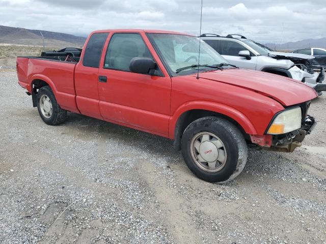 1GTCS19X838165359 - 2003 GMC SONOMA RED photo 4