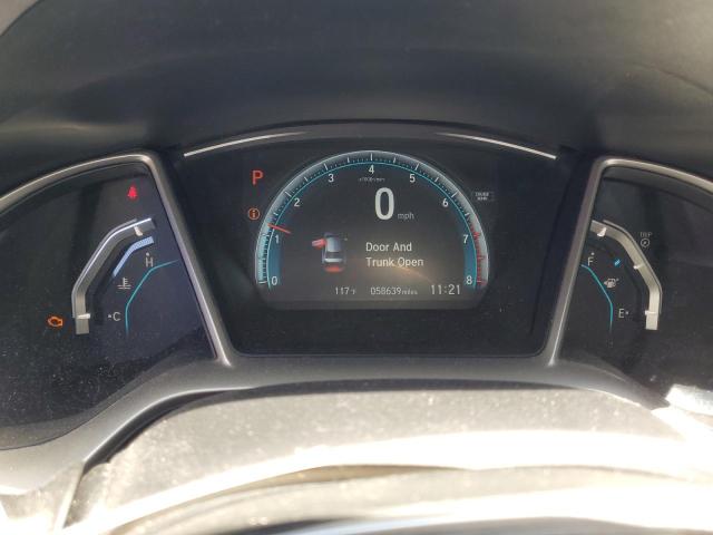 19XFC2F74GE224990 - 2016 HONDA CIVIC EX SILVER photo 9