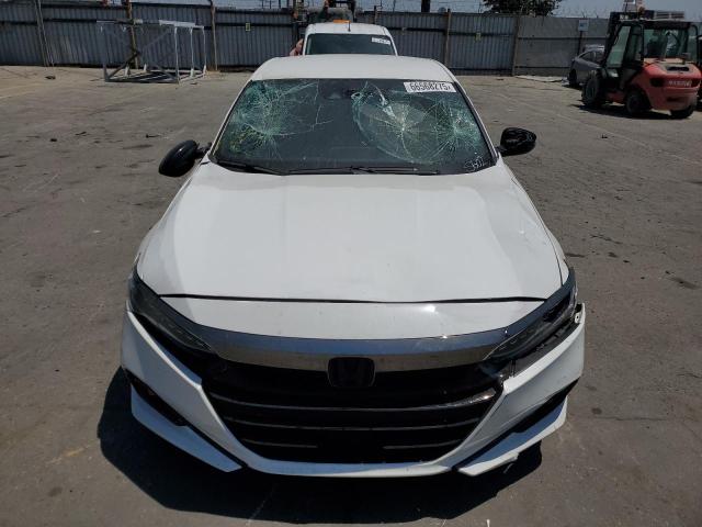 1HGCV1F34MA105602 - 2021 HONDA ACCORD SPORT 白色 照片 5