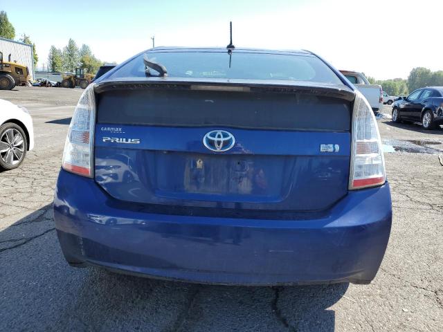 JTDKN3DUXB5316729 - 2011 TOYOTA PRIUS BLUE photo 6