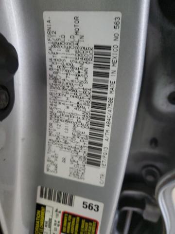 3TMJU4GN0CM137166 - 2012 TOYOTA TACOMA DOUBLE CAB PRERUNNER SILVER photo 12