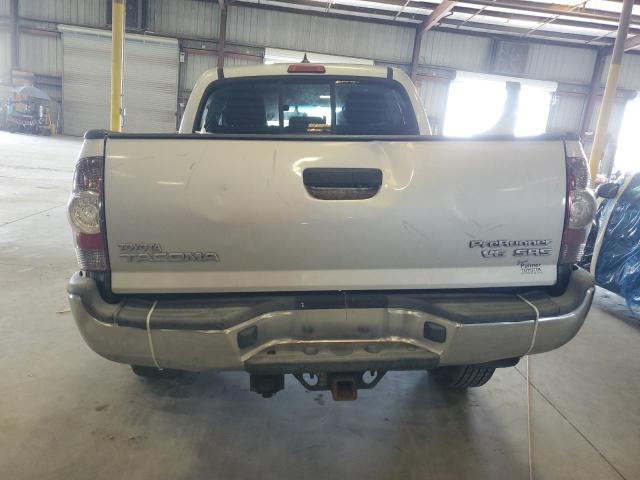 3TMJU4GN0CM137166 - 2012 TOYOTA TACOMA DOUBLE CAB PRERUNNER SILVER photo 6