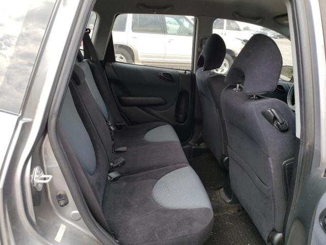 JHMGD38647S059613 - 2007 HONDA FIT S GRAY photo 10