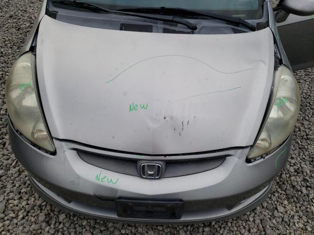 JHMGD38647S059613 - 2007 HONDA FIT S 灰色 照片 11