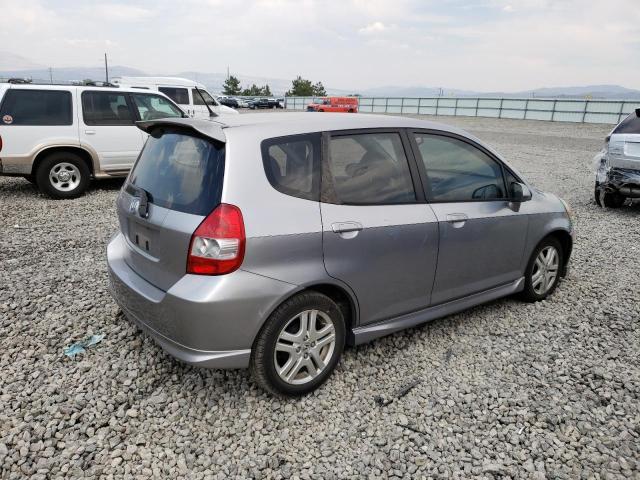 JHMGD38647S059613 - 2007 HONDA FIT S 灰色 照片 3