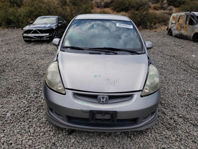 JHMGD38647S059613 - 2007 HONDA FIT S 灰色 照片 5