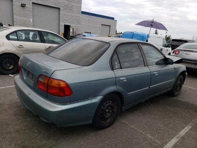 2HGEJ6610YH557134 - 2000 HONDA CIVIC BASE GREEN photo 3