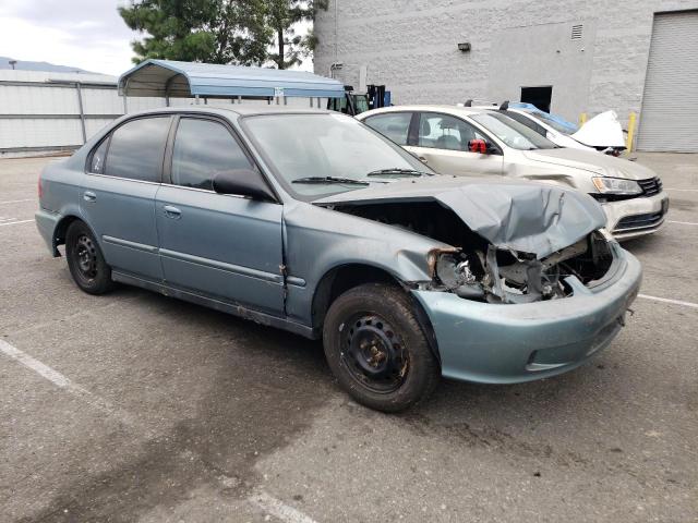 2HGEJ6610YH557134 - 2000 HONDA CIVIC BASE GREEN photo 4