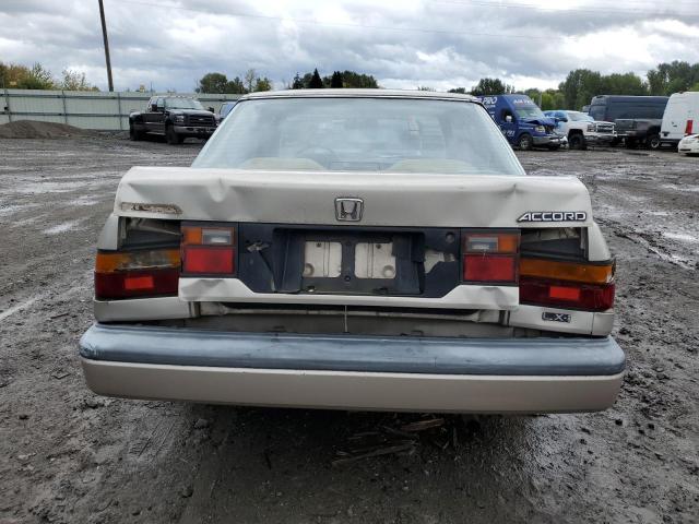 1HGCA5641HA193526 - 1987 HONDA ACCORD LXI GOLD photo 6