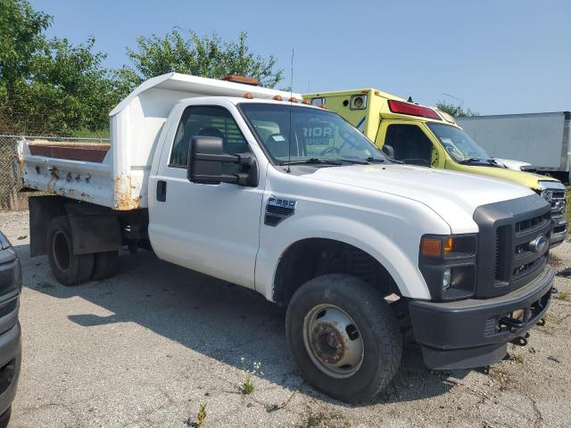 1FDWF37Y58EC59258 - 2008 FORD F350 SUPER DUTY Beyaz fotoğraf 4