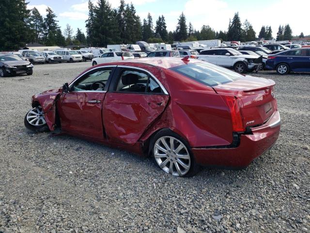 1G6AE5S32D0122880 - 2013 CADILLAC ATS PREMIUM RED photo 2