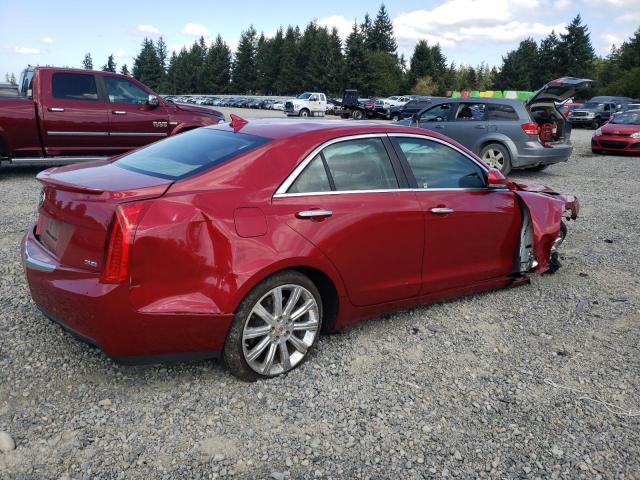 1G6AE5S32D0122880 - 2013 CADILLAC ATS PREMIUM RED photo 3