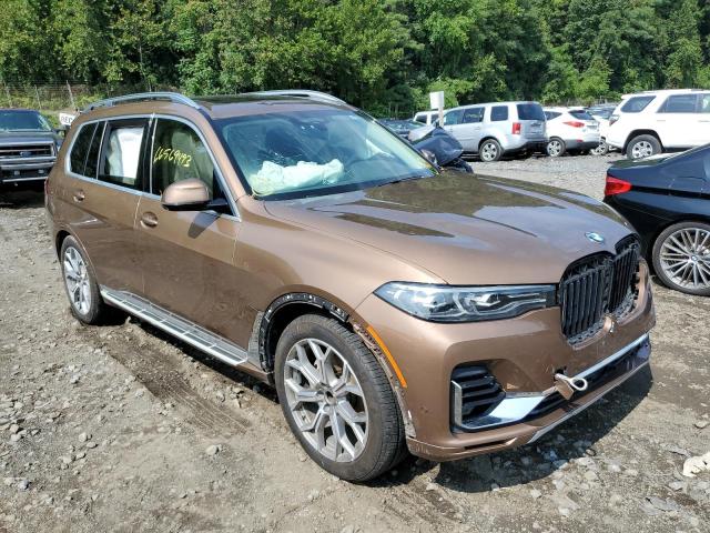 5UXCW2C01L9D50953 - 2020 BMW X7 XDRIVE40I BROWN photo 4