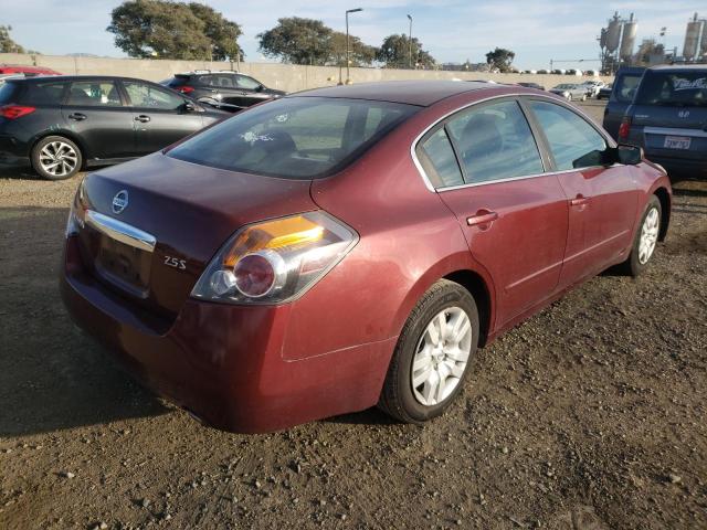 1N4AL2APXCC182771 - 2012 NISSAN ALTIMA BAS BURGUNDY photo 4