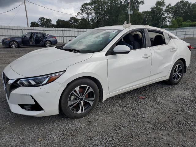 3N1AB8CV8PY239559 - 2023 NISSAN SENTRA SV WHITE photo 1