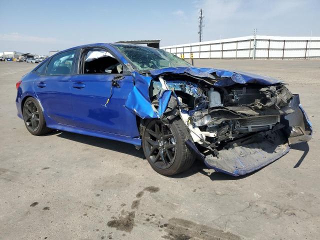 2HGFE2F51NH531206 - 2022 HONDA CIVIC SPORT 蓝色 照片 4