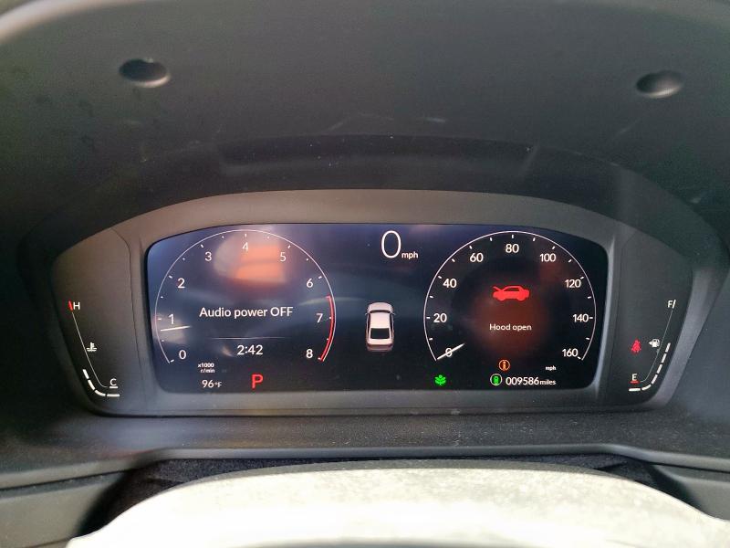 1HGCY1F35RA076058 - 2024 HONDA ACCORD EX ლურჯი ფოტო 9