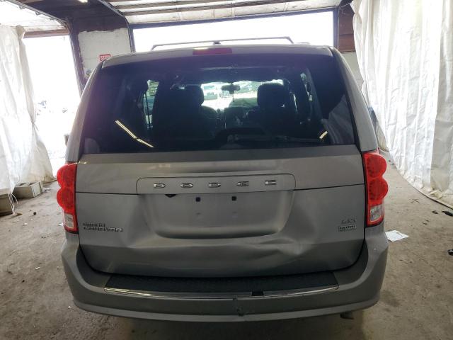 2C4RDGCG8JR266029 - 2018 DODGE GRAND CARAVAN SXT SILVER photo 6