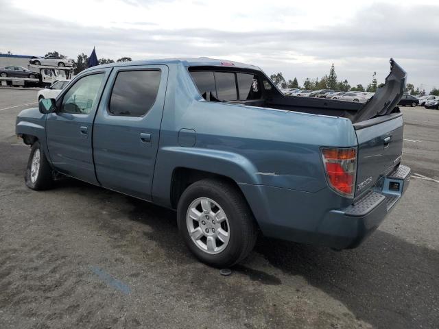 2HJYK16526H557806 - 2006 HONDA RIDGELINE RTL TEAL photo 2