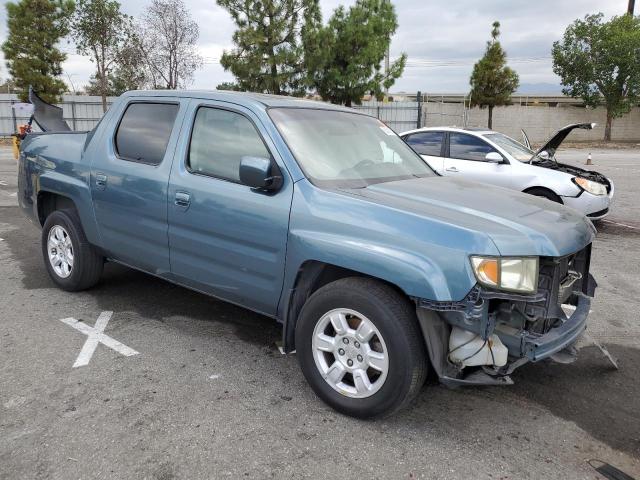 2HJYK16526H557806 - 2006 HONDA RIDGELINE RTL TEAL photo 4