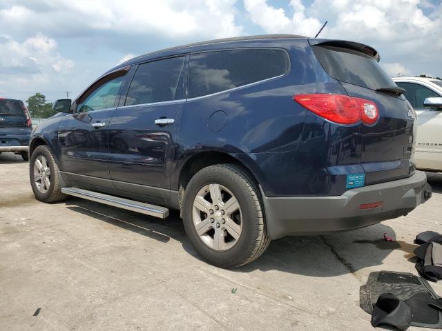 1GNKRGED6BJ326781 - 2011 CHEVROLET TRAVERSE LT BLUE photo 2