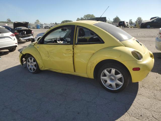 3VWCP21C62M405628 - 2002 VOLKSWAGEN NEW BEETLE GLS TDI YELLOW photo 2