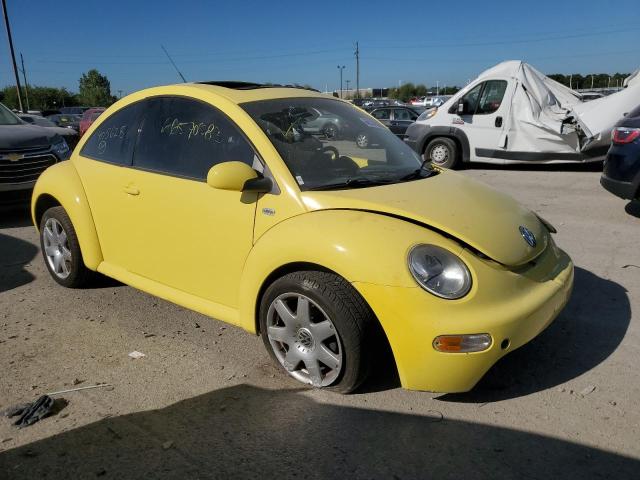 3VWCP21C62M405628 - 2002 VOLKSWAGEN NEW BEETLE GLS TDI YELLOW photo 4