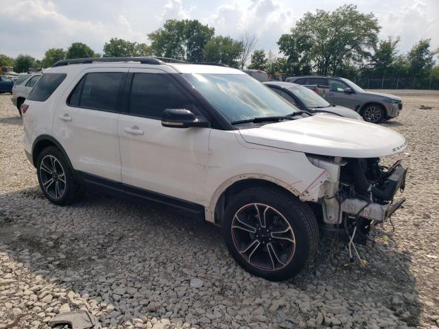 1FM5K8GTXFGB48666 - 2015 FORD EXPLORER SPORT 白色 照片 4