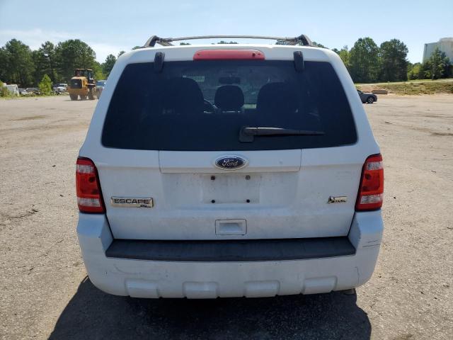 1FMCU0DG5AKD27679 - 2010 FORD ESCAPE XLT WHITE photo 6