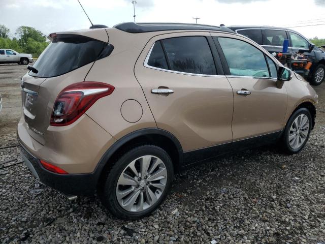 KL4CJASB6KB931506 - 2019 BUICK ENCORE PREFERRED Marron photo 3