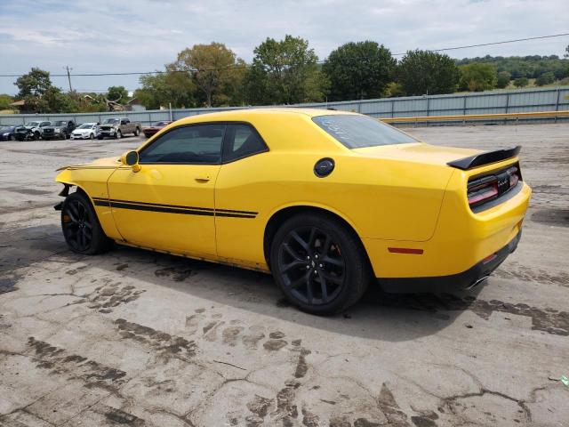 2C3CDZAG4KH530377 - 2019 DODGE CHALLENGER SXT YELLOW photo 2