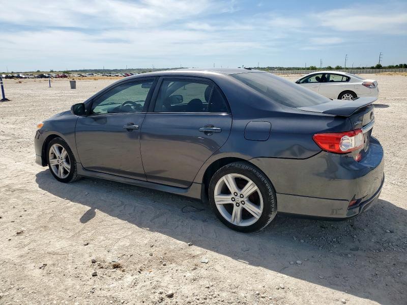 5YFBU4EE4DP084716 - 2013 TOYOTA COROLLA BASE رمادي صورة 2