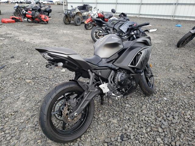 ML5EXER13PDA90075 - 2023 KAWASAKI EX650 R CHARCOAL photo 4