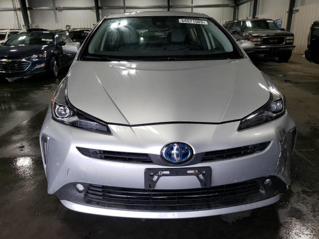 JTDL9MFU3N3033407 - 2022 TOYOTA PRIUS LE SILVER photo 5