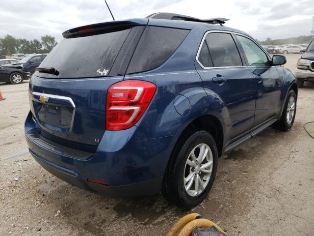 2GNALCEK5H6222633 - 2017 CHEVROLET EQUINOX LT BLUE photo 3