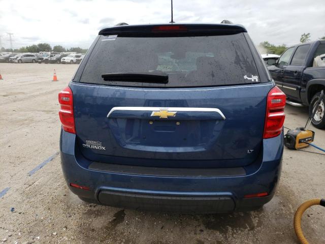 2GNALCEK5H6222633 - 2017 CHEVROLET EQUINOX LT BLUE photo 6