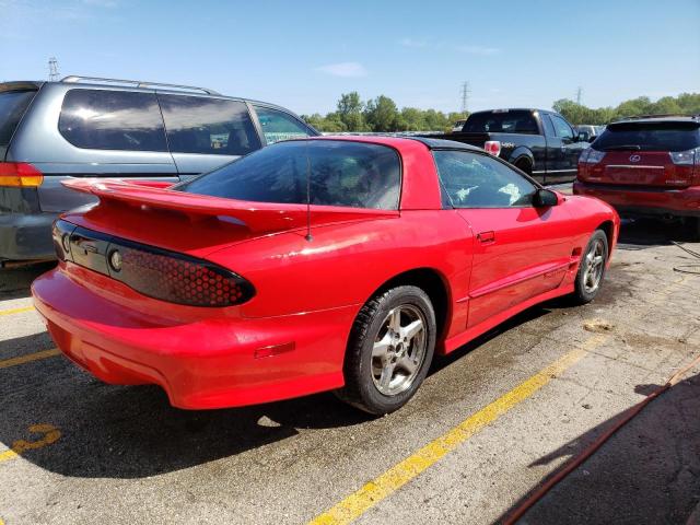 2G2FV22G922118605 - 2002 PONTIAC FIREBIRD FORMULA RED photo 3