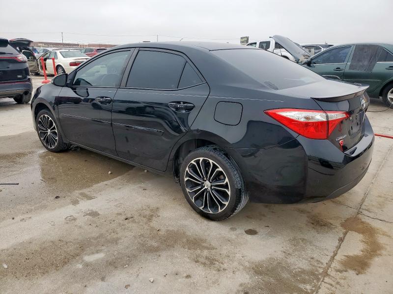 5YFBURHE5GP444301 - 2016 TOYOTA COROLLA L შავი ფოტო 2