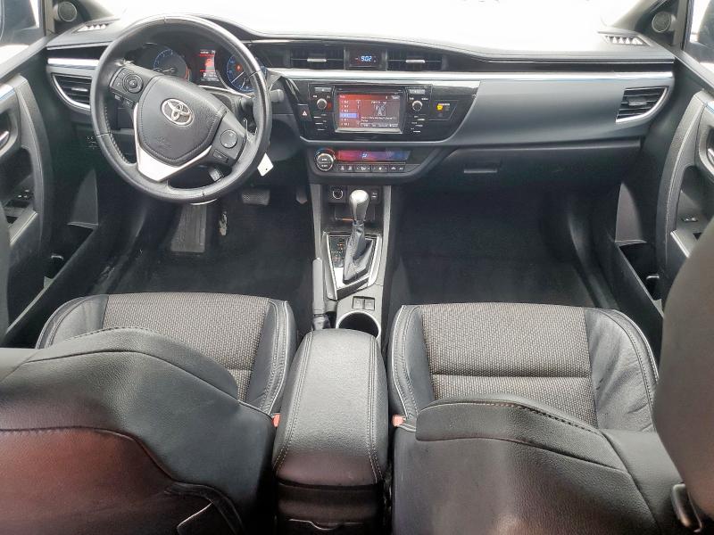 5YFBURHE5GP444301 - 2016 TOYOTA COROLLA L შავი ფოტო 8