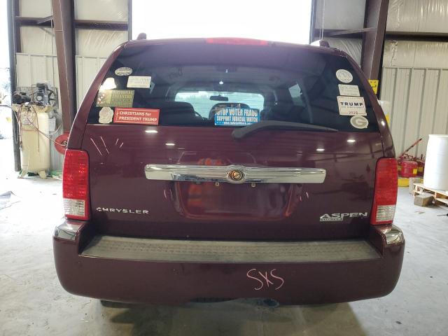 1A8HX58T39F711172 - 2009 CHRYSLER ASPEN LIMITED BURGUNDY photo 6