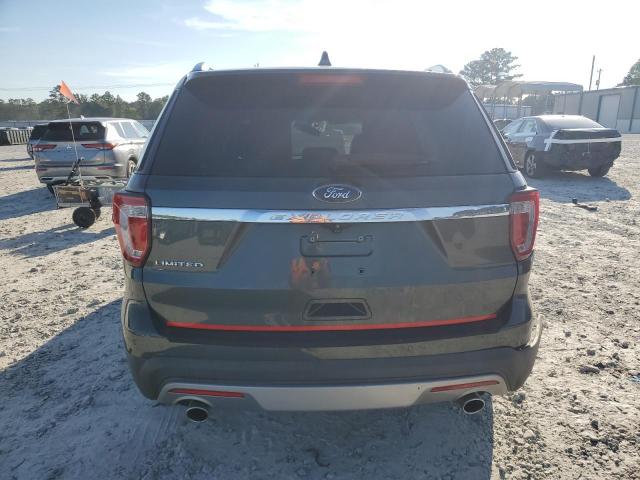 1FM5K7F89GGA10111 - 2016 FORD EXPLORER LIMITED GREEN photo 6