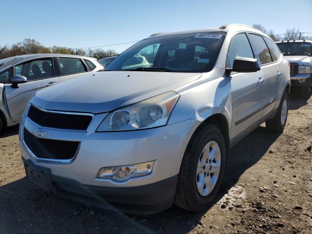 1GNLREED1AJ216373 - 2010 CHEVROLET TRAVERSE L SILVER photo 1