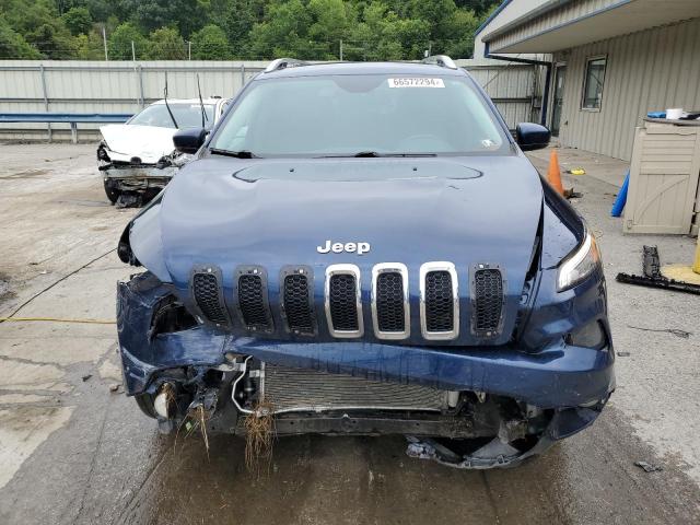 1C4PJMDB1JD574910 - 2018 JEEP CHEROKEE LIMITED BLUE photo 5