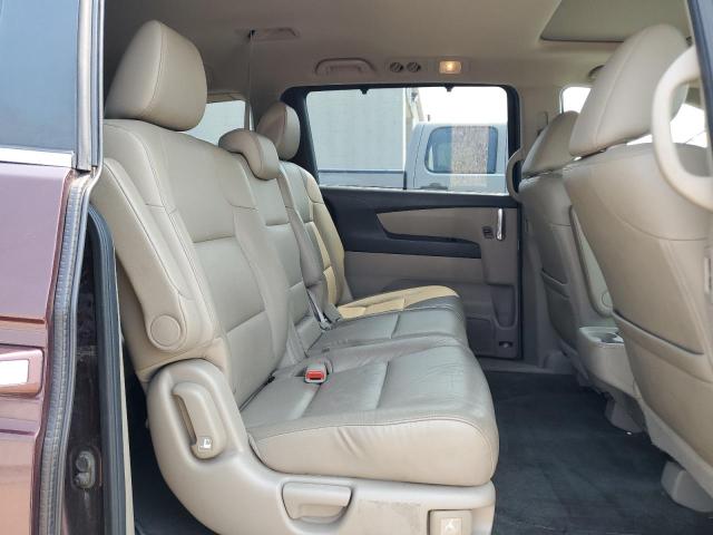 5FNRL5H66EB020492 - 2014 HONDA ODYSSEY EXL MAROON photo 11