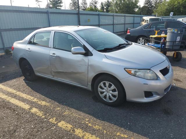 2T1BU4EE5AC282779 - 2010 TOYOTA COROLLA BASE 银色 照片 4