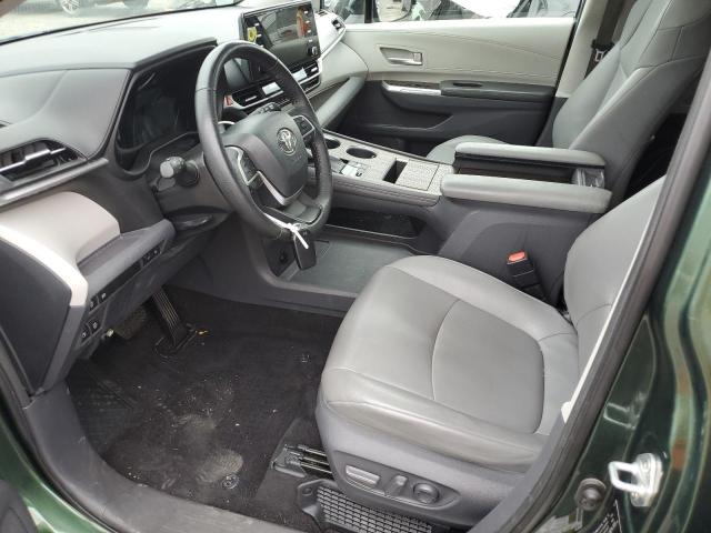 5TDJRKEC9MS011753 - 2021 TOYOTA SIENNA XLE 绿色 照片 7