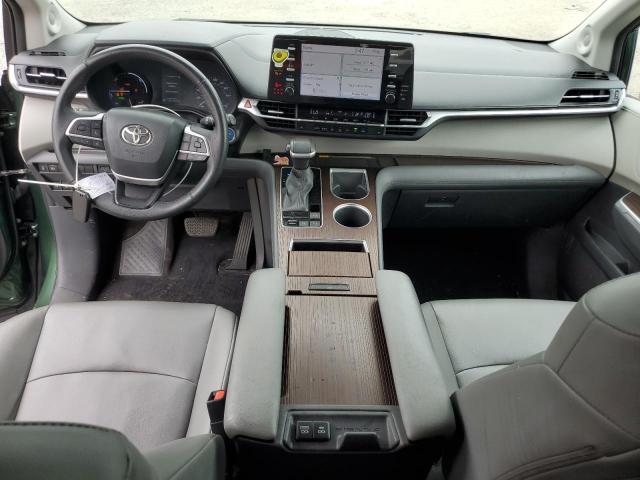 5TDJRKEC9MS011753 - 2021 TOYOTA SIENNA XLE 绿色 照片 8