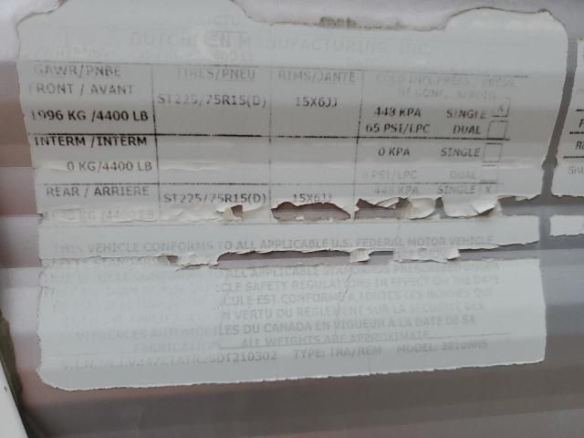 47CTATR28DT210302 - 2013 ASPEN TRAIL ASPENTRAIL WHITE photo 10