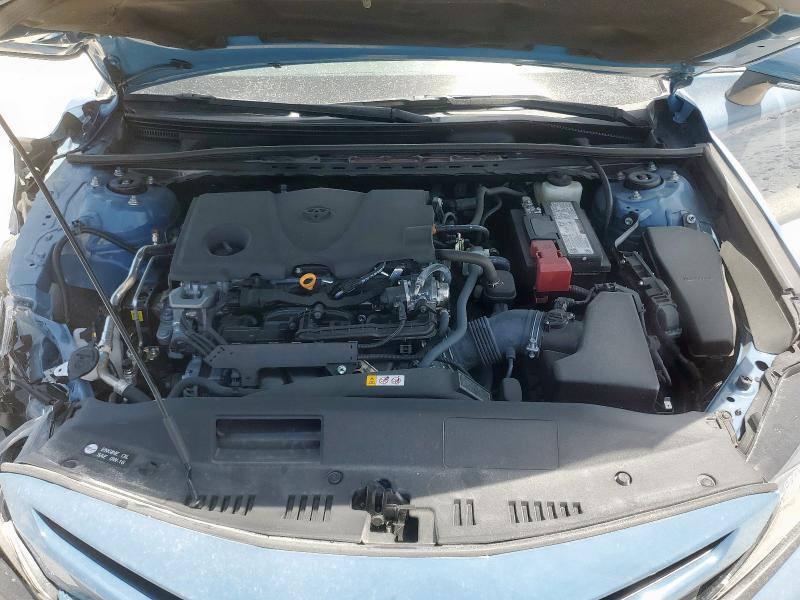 4T1G11AK9RU210728 - 2024 TOYOTA CAMRY SE NIGHT SHADE BLUE photo 11